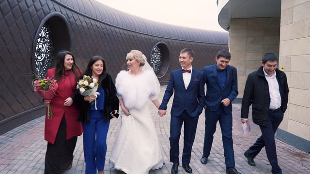 Свадебная прогулка Казань 2016 Руслан и Лениза